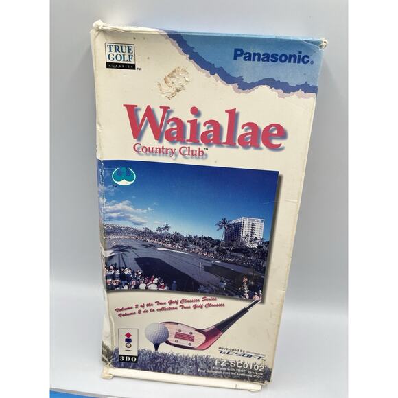 Waialae Country Club (3DO, 1994) Complete Long Box - Picture 3 of 16